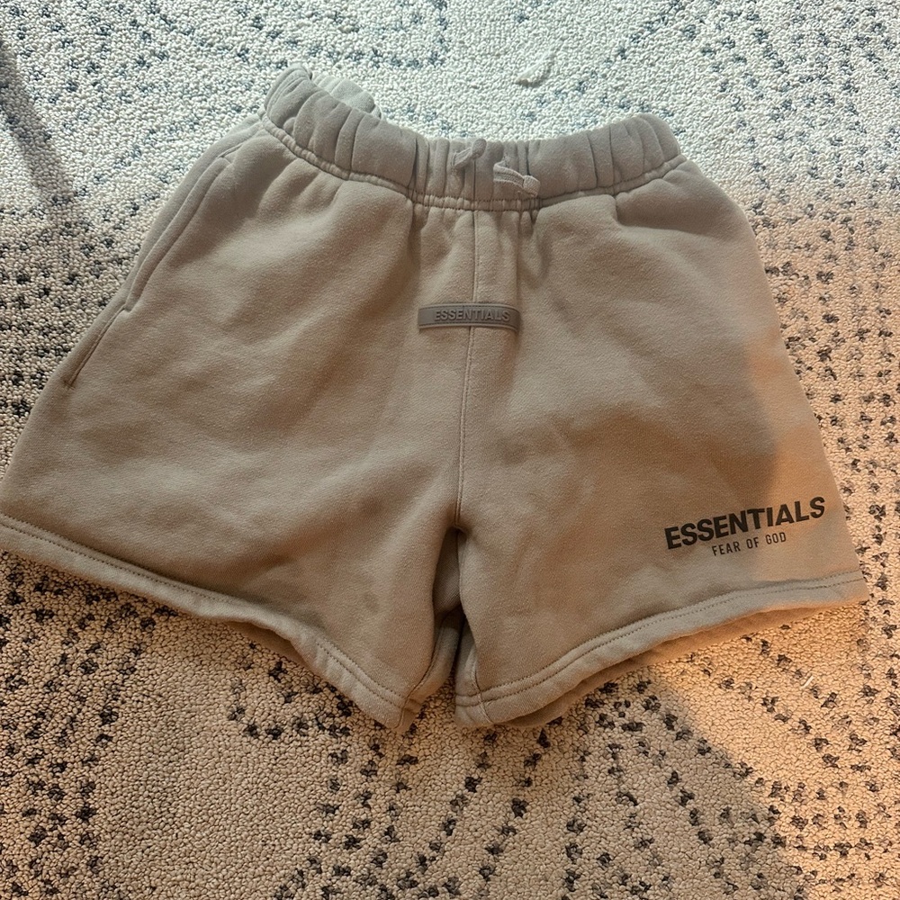 Essentials Fear Of God kids shorts